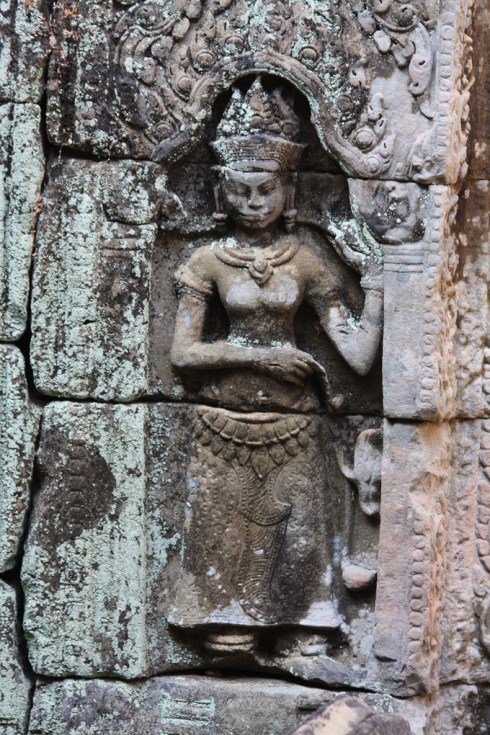 Alcove carving Preah Khan