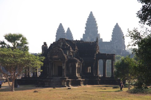 South west view of Angkor Wat