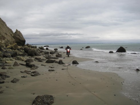 Beach great for bikers