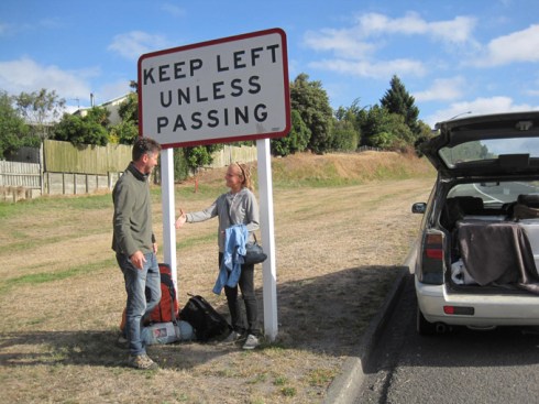Dropping off after a lift