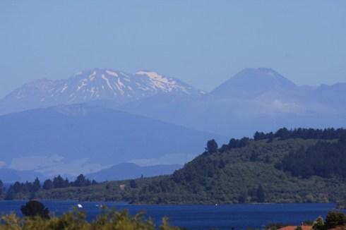 Lake Taupo and Tongariro