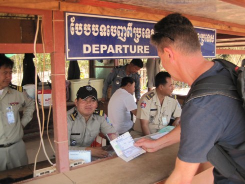 Leaving Cambodia
