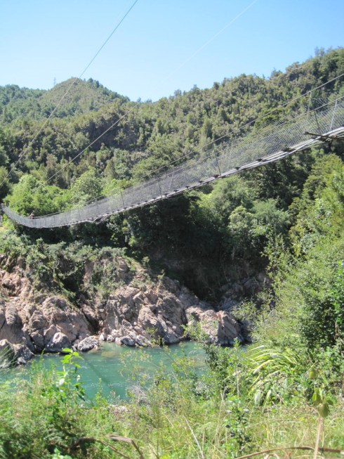 NZ longest swingbridge
