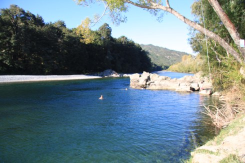 River at Murchison campground