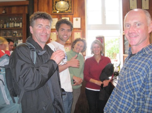 Wine tasting at Clearview